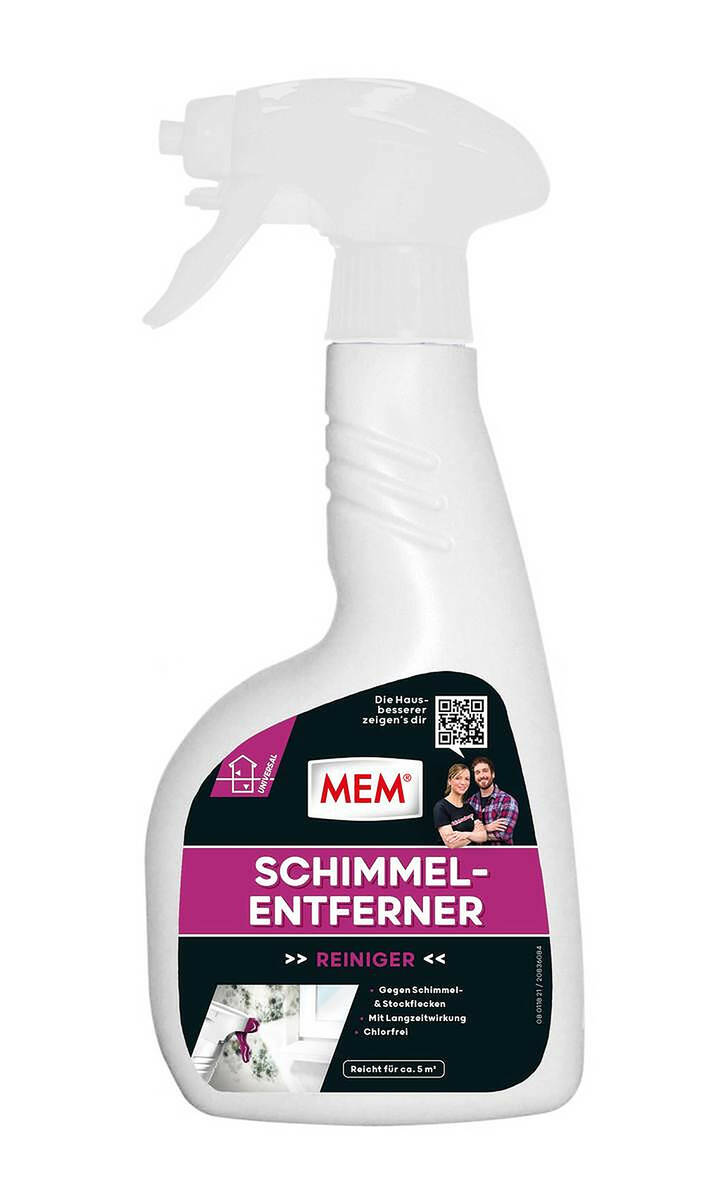 MEM » Schimmel-Entferner « Reiniger ohne Chlor, 500 ml MEM » Schimmel-Entferner « Reiniger ohne Chlor, 500 ml