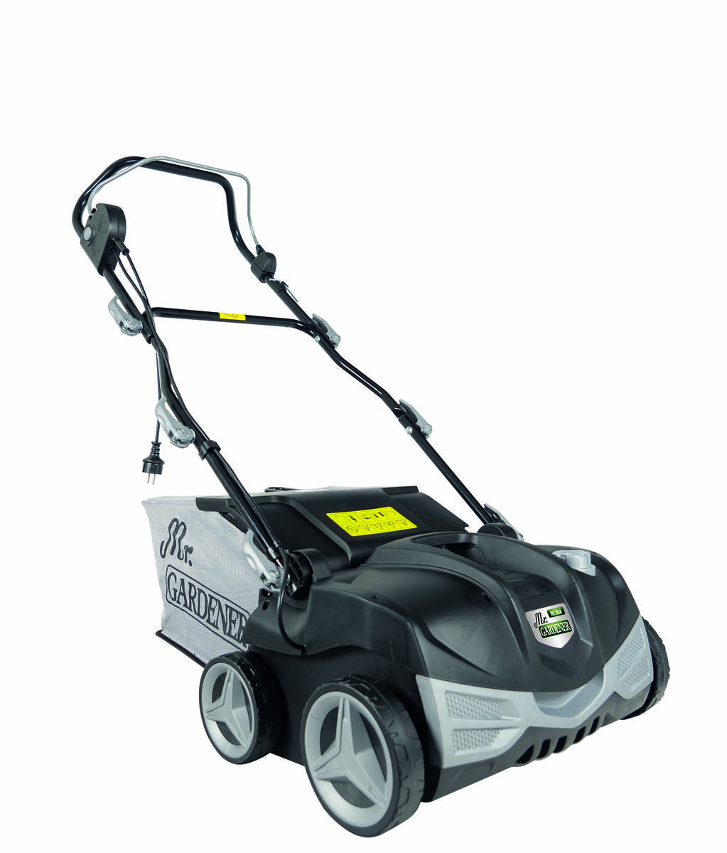 Mr. Gardener Vertikutierer » EVL 2038 « 3-in-1 Funktion inkl. 45l Korb
