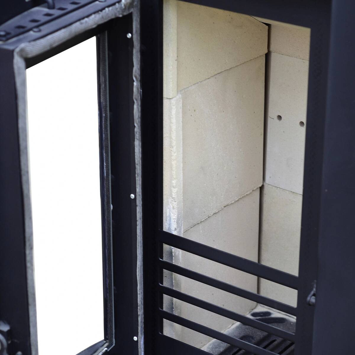 Accente Kaminofen » Slimline « Grau, Granitstein, 5 kW