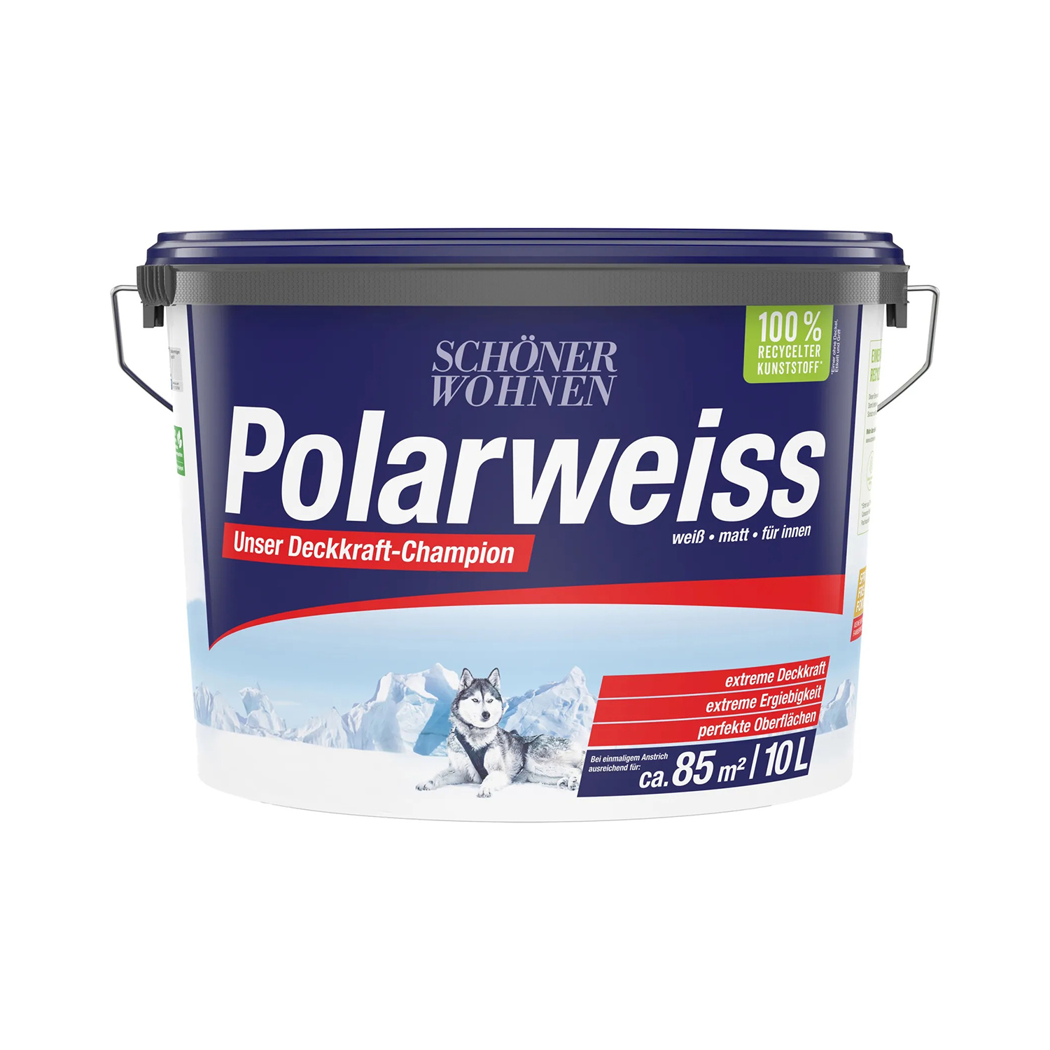Schöner Wohnen Polarweiss » 10 Liter « Extreme Deckkraft bis 85 m²