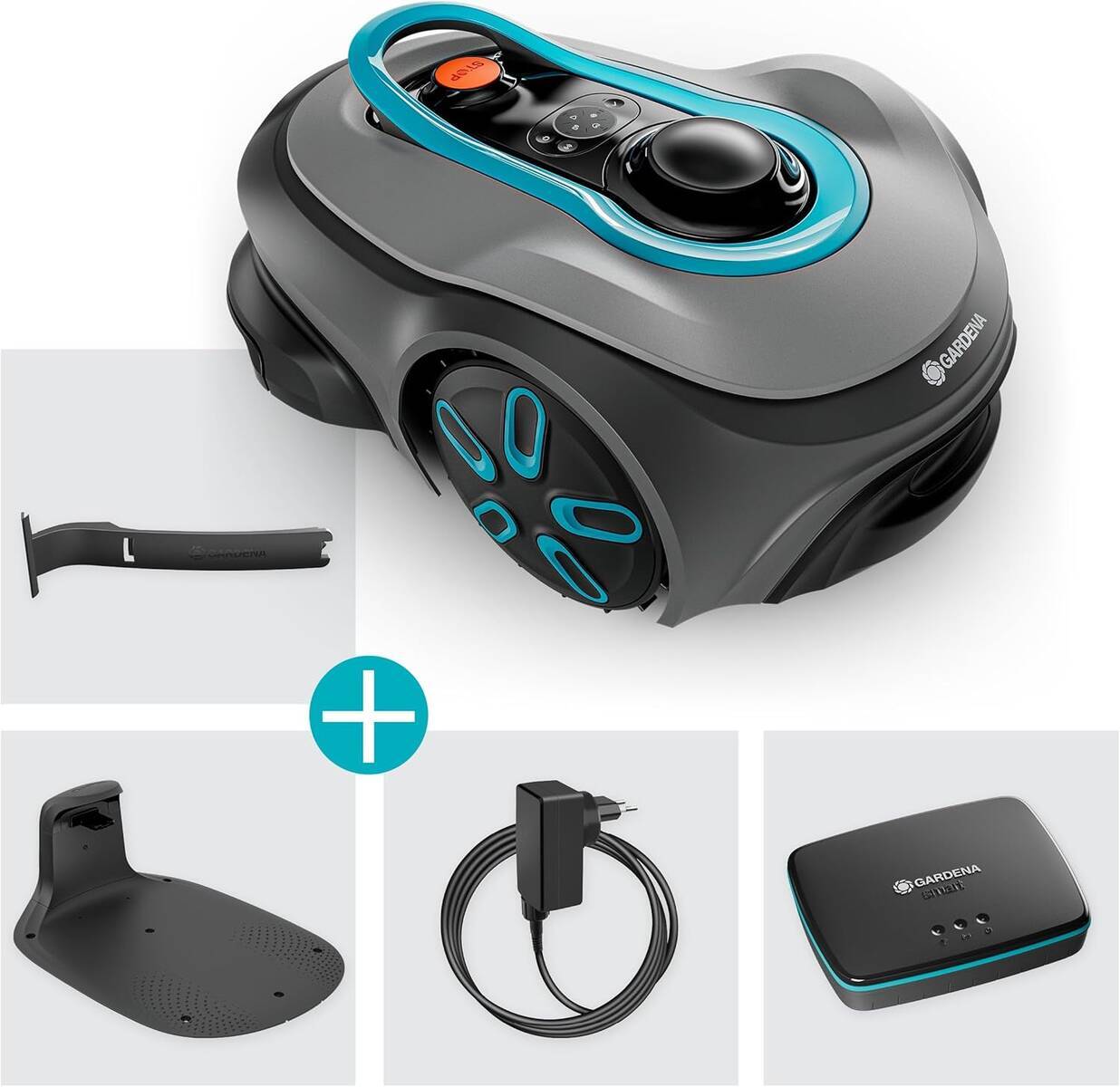 ♦ OUTLET ♦ Gardena Mähroboter » smart SILENO free « 600 m², ohne Begrenzungsdraht