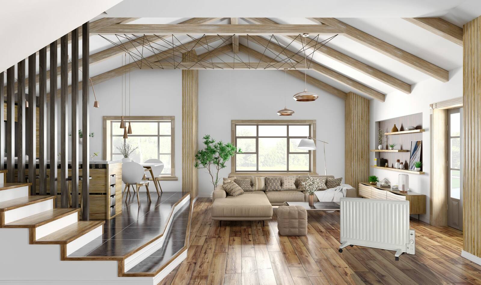 El Fuego Öl-Panelheizer » AY4963 « 800W - Kipp- und Überhitzungsschutz