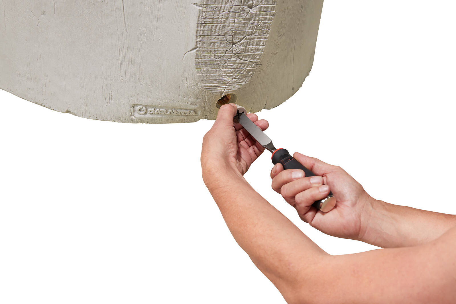 Garantia Regenspeicher » Woodstock « Pinewood, 250 Liter, 3D-Dekor