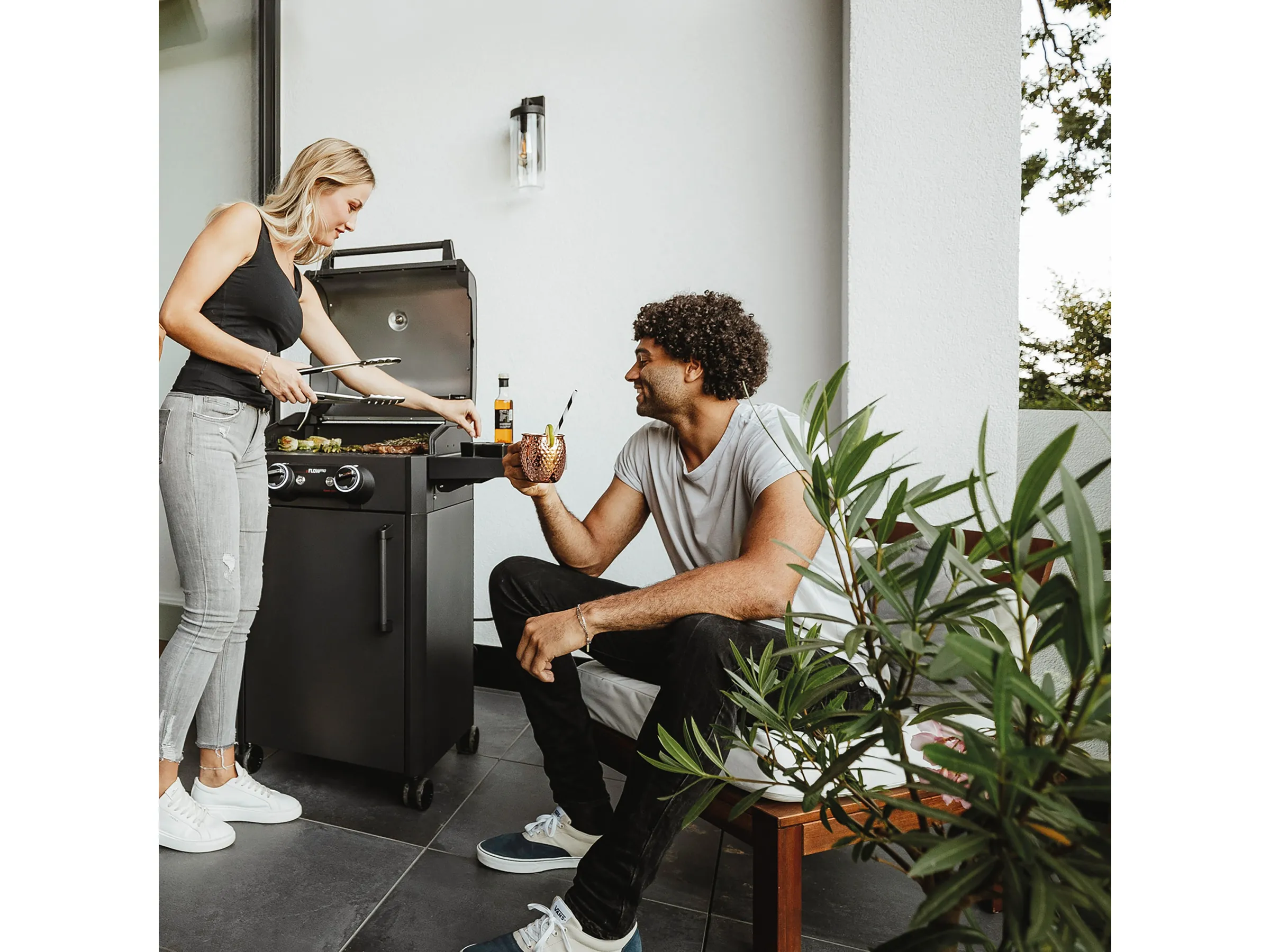 Enders Elektrogrill » eFlow Pro 2 Turbo Shadow « 3 kW, SWITCH GRID