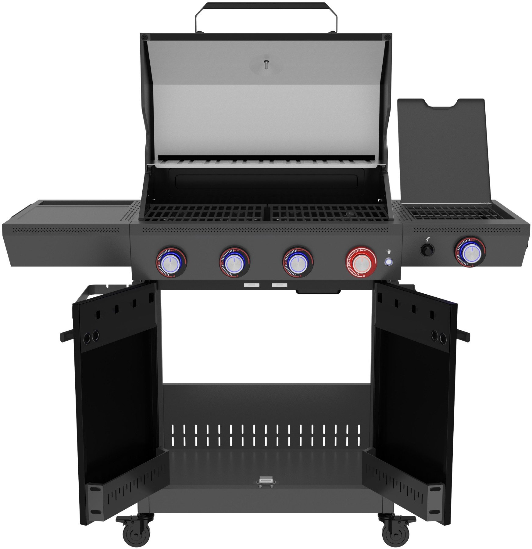 El Fuego Gasgrill » Key West 4+1 « 16 kW, Turbozone, LED, Ablagen