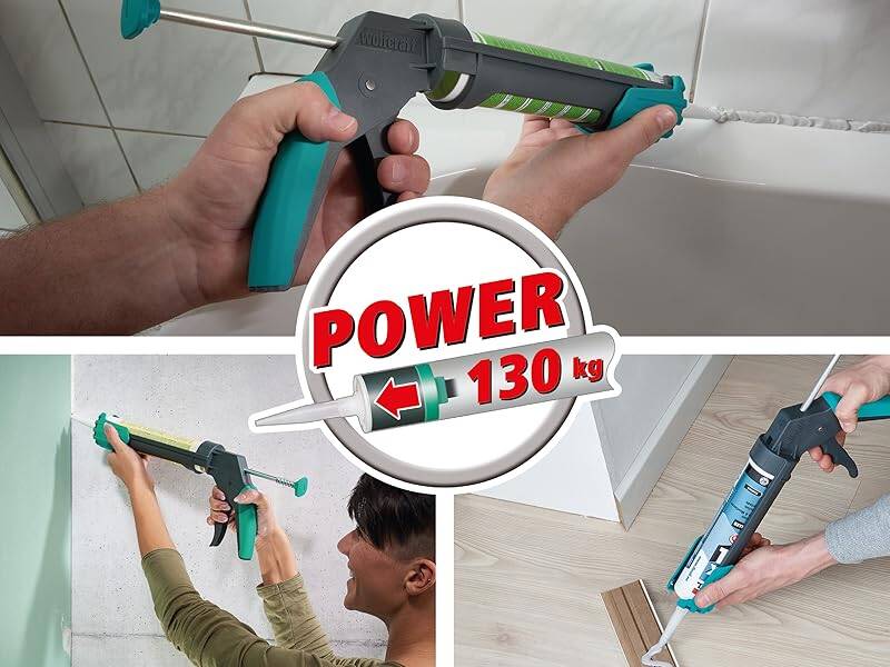 Wolfcraft Kartuschenpistole » MG 200 « für 310 ml Kartusche