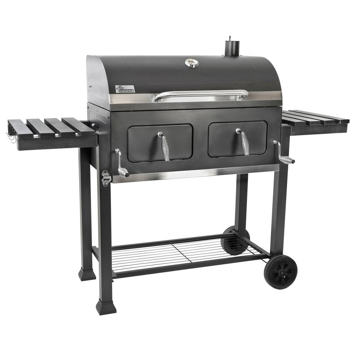 Mr. Gardener Holzkohlegrill » Ottawa XXL « 80x42cm, Rost-in-Rost Mr. Gardener Holzkohlegrill » Ottawa XXL « 80x42cm, Rost-in-Rost