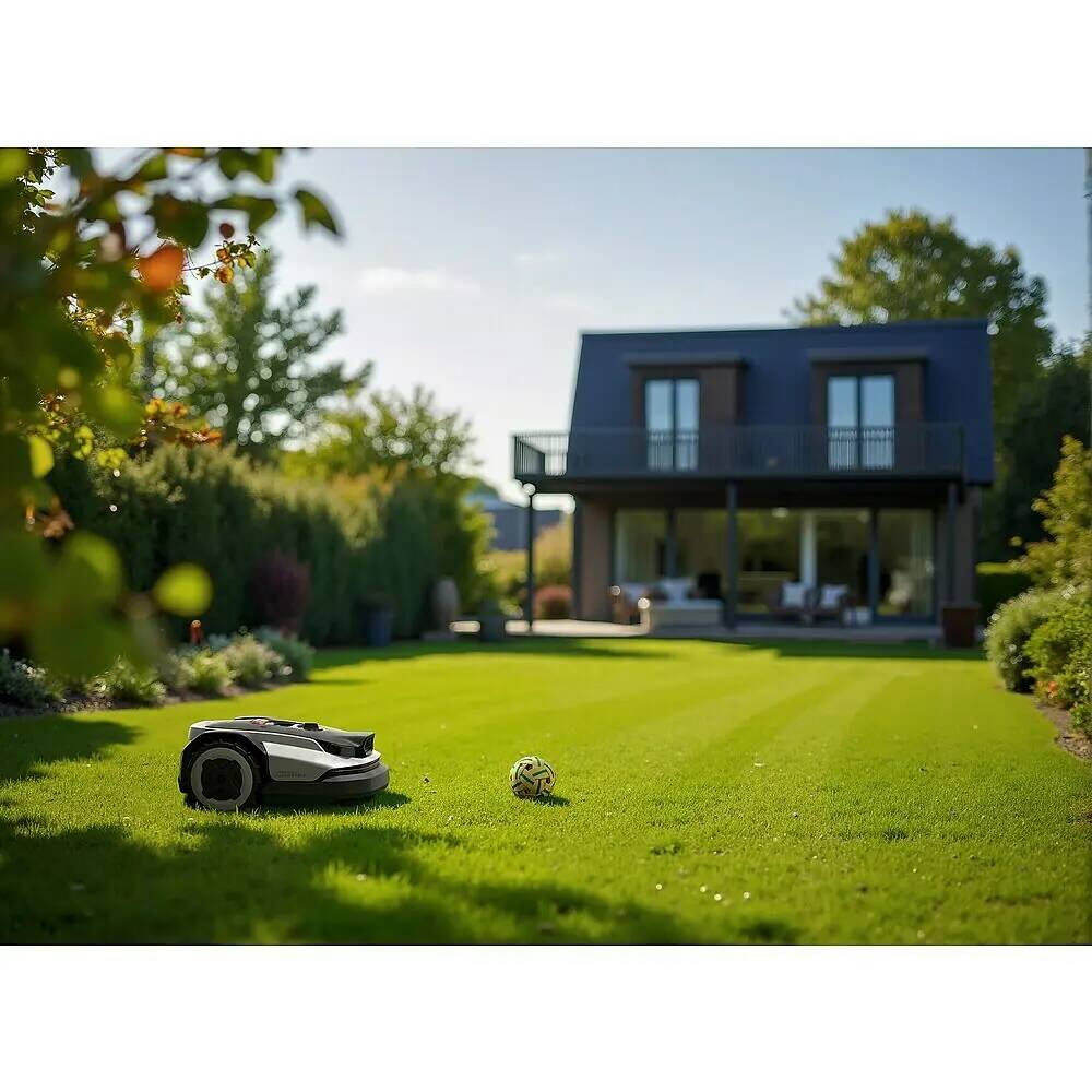 Roborock Mähroboter » RockNeo Q110 « RTK, 4,6 Ah, 45 % Steigung