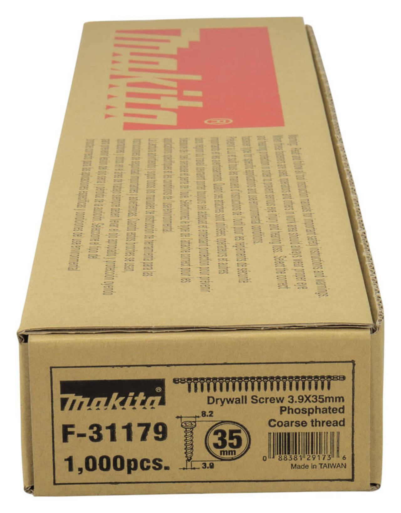 Makita Schnellbauschrauben » F-31179 « Grobgewinde 3,9x35mm - 1000 Stk.