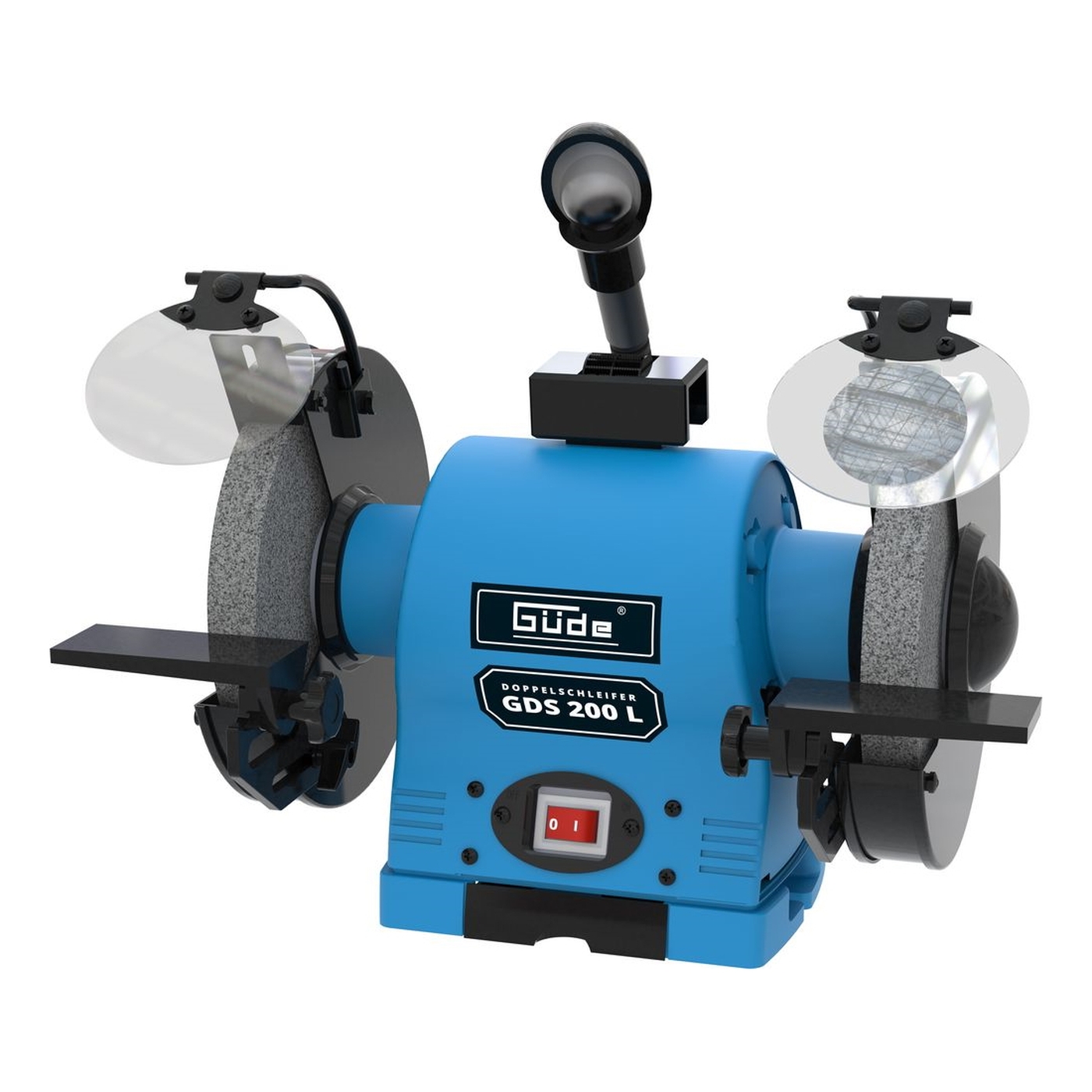 Güde Doppelschleifer » GDS 200.1 L « Schärfen, Schleifen, Entgraten