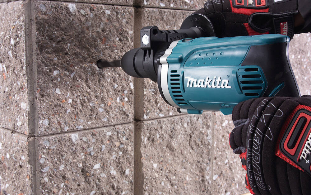 Makita Schlagbohrmaschine » HP1631KX3 « inkl. Schnellspannbohrfutter