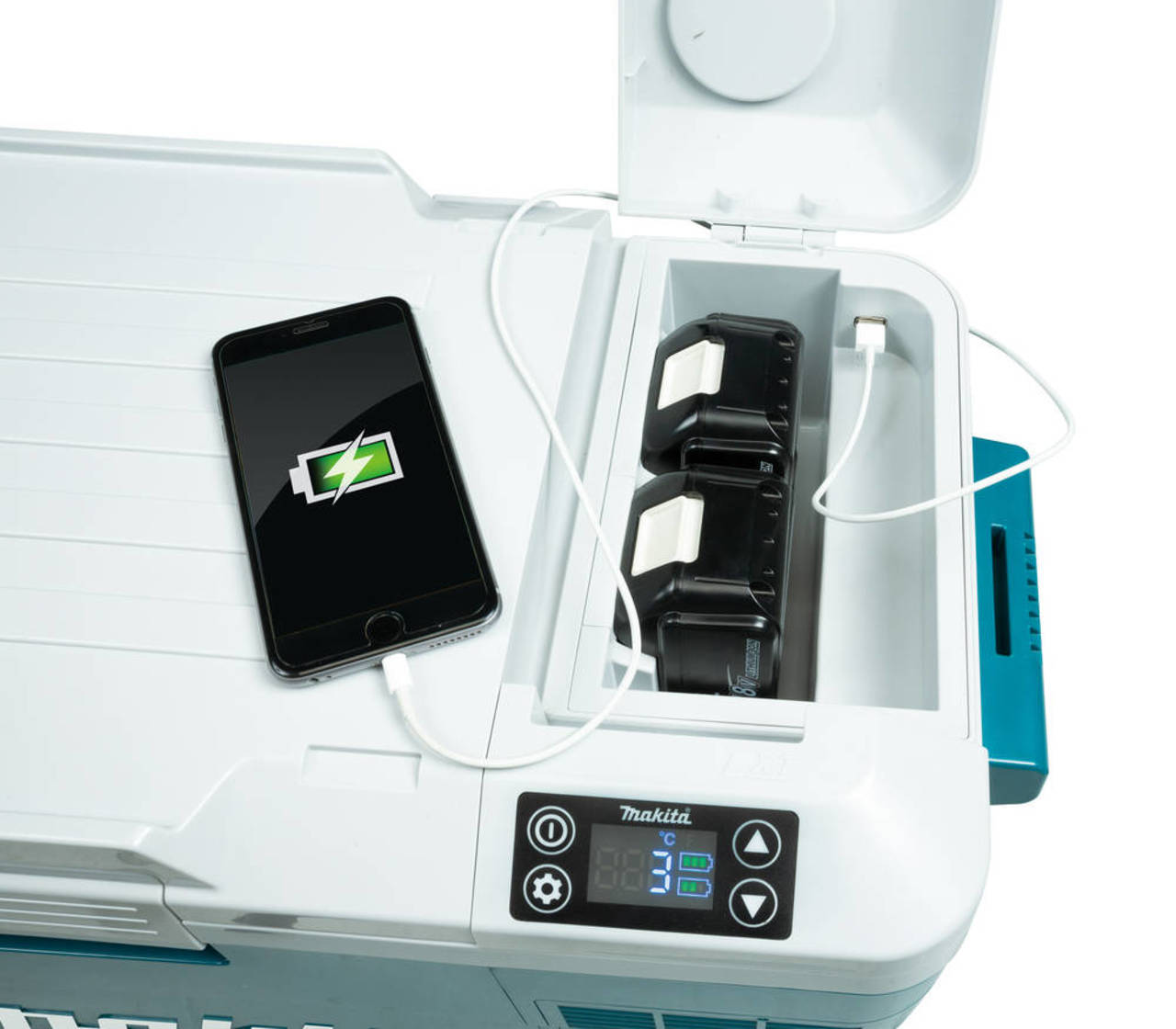 Makita Akku-Kühl- und Wärmebox » DCW180Z « -18 bis 60 Grad einstellbar