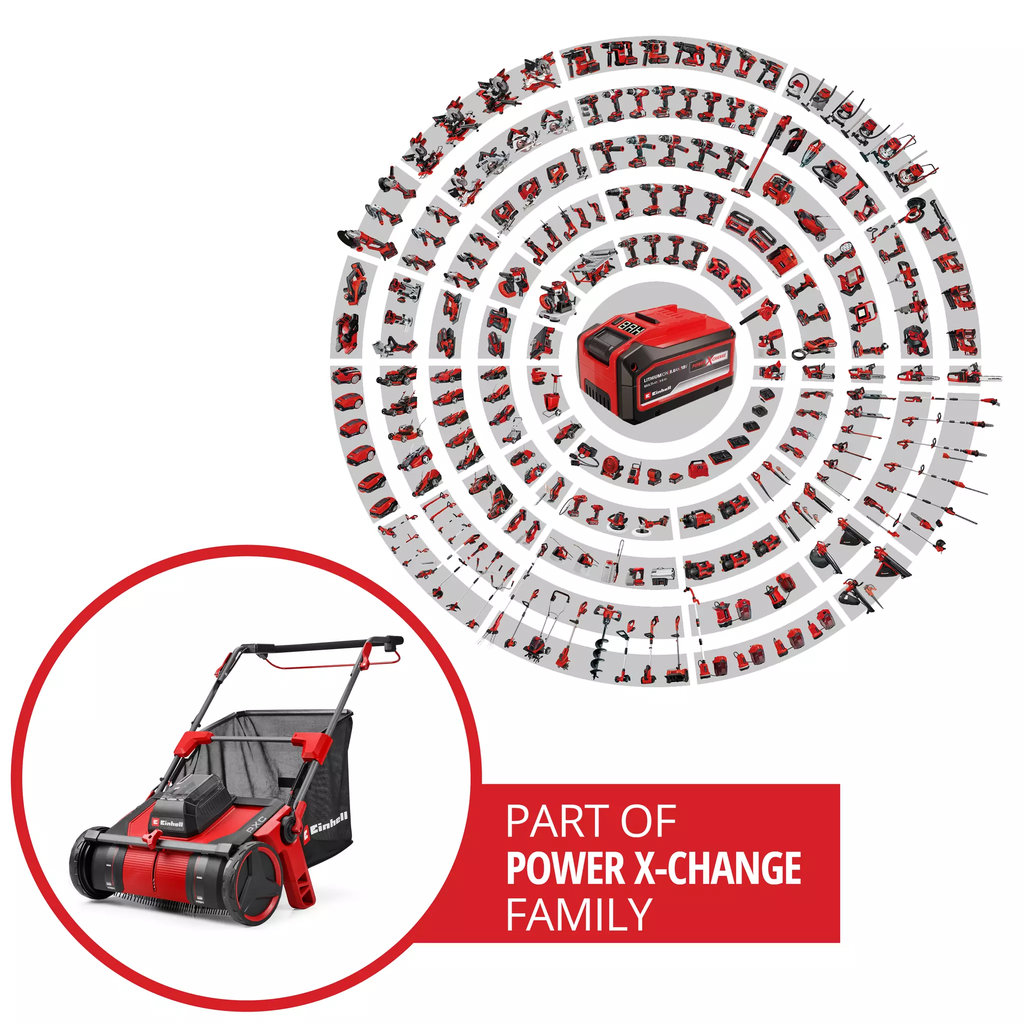 Einhell Akku-Laub- und Rasensammler » GE-GC 18/55 Li E-Solo « PXC
