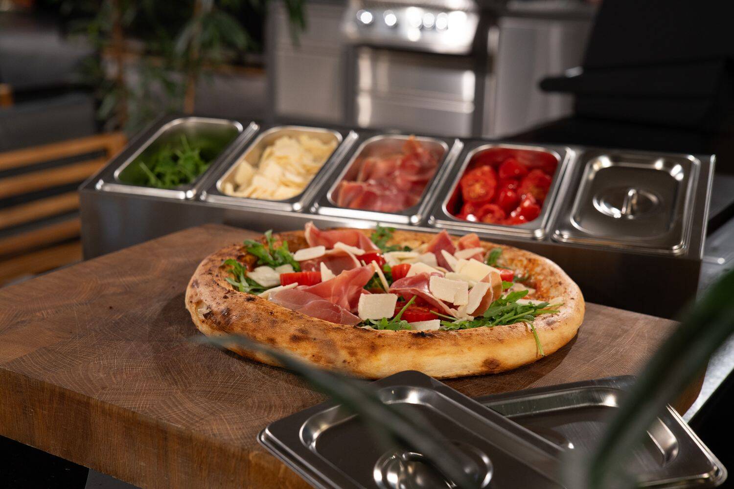 Cozze Pizza Topping Station » 90325 « mit 5 Fächern