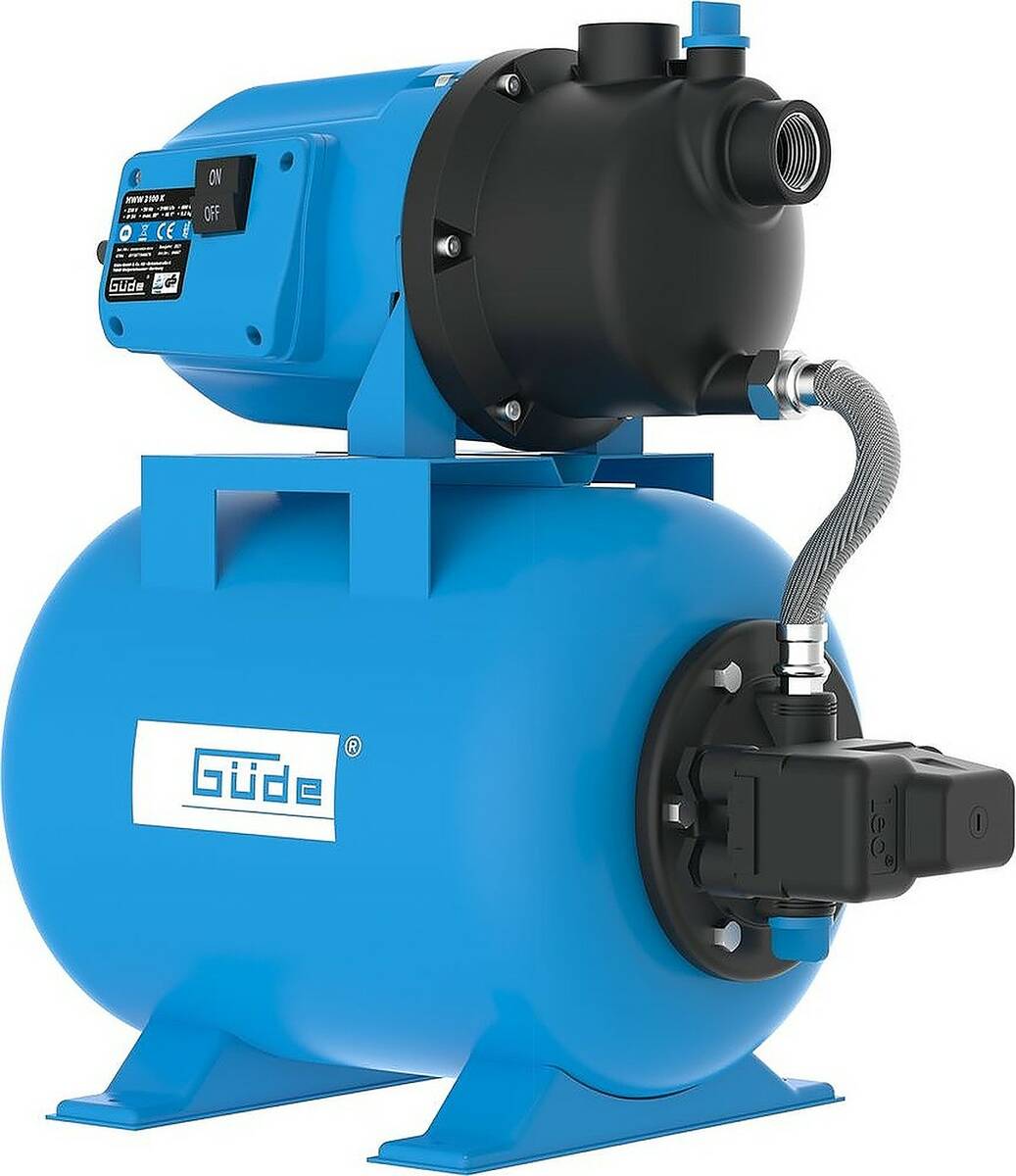 Güde Hauswasserwerk » HWW 3100 K « Fördervolumen 3600 l/h