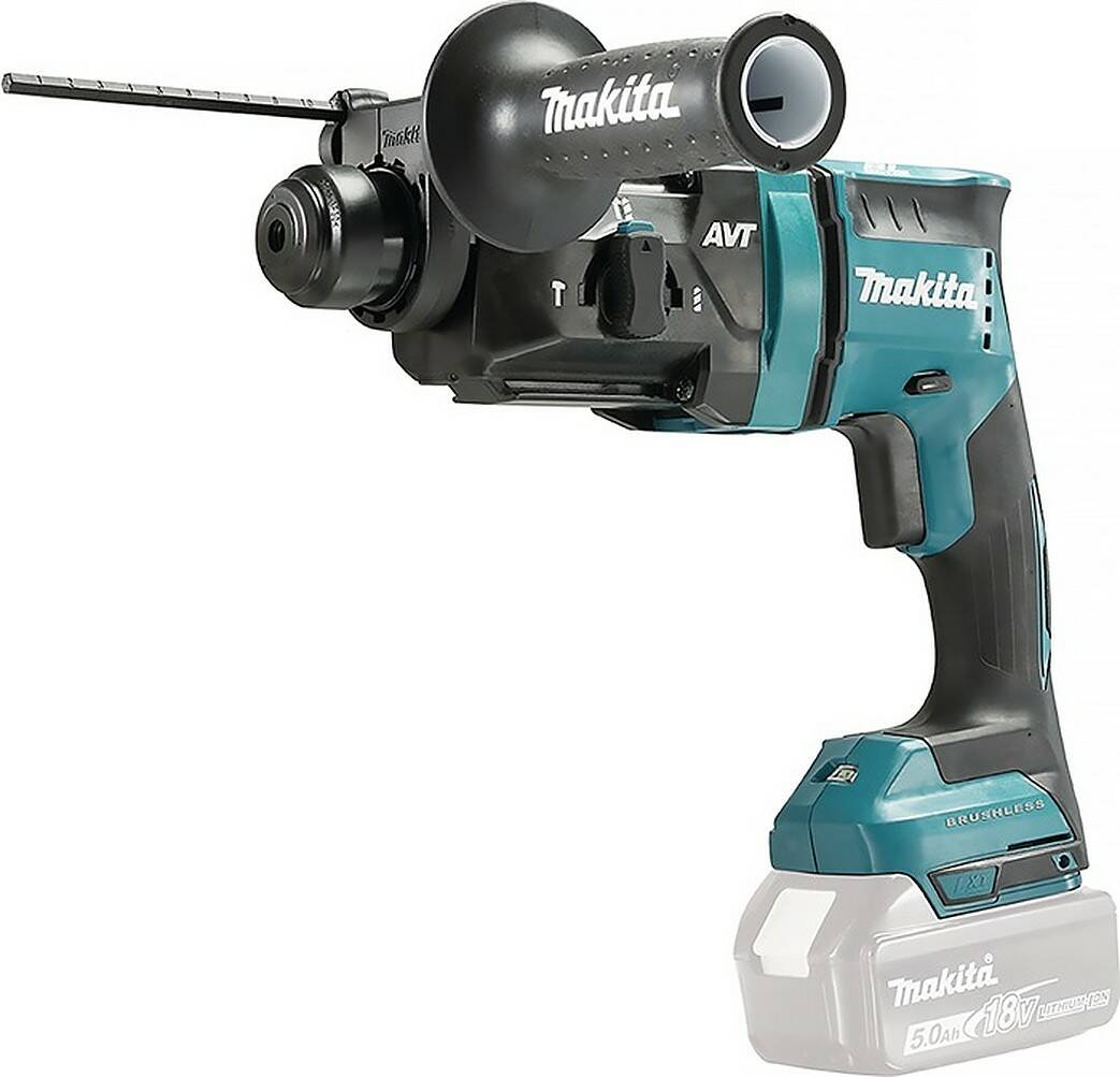 Makita Akku-Kombihammer » DHR182Z « 18V LXT & AWS Makita Akku-Bohrhammer DHR182Z