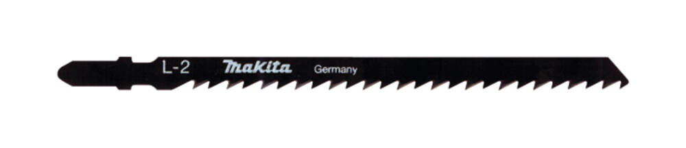 Makita Stichsägeblätter 5 Stk. L-2 » 132 mm « Holz, Funier und Kunstoff Makita Zubehör Stichsägeblatt L2