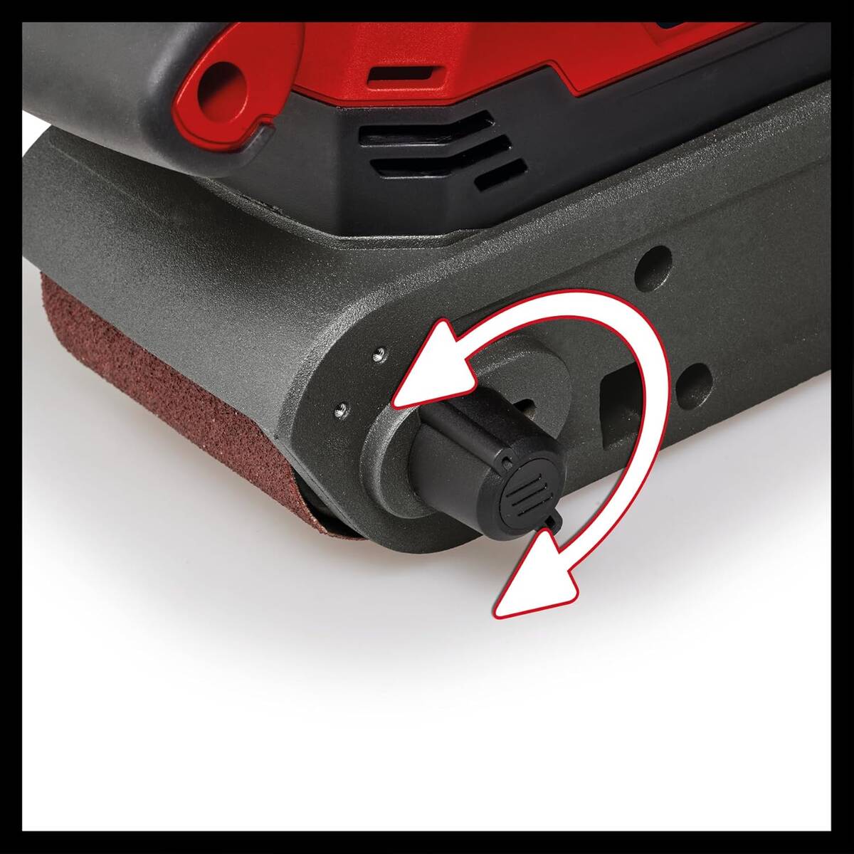 Einhell Bandschleifer » TE-BS 850 E « inkl. 3x Schleifbänder P80