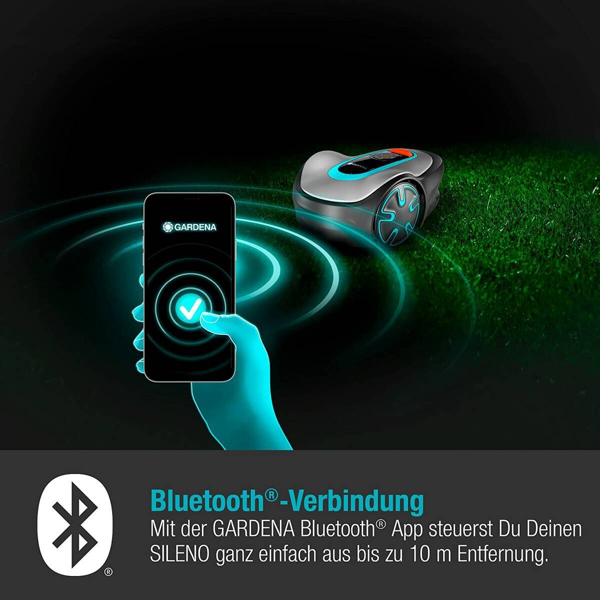 ♦ OUTLET ♦ Gardena Mähroboter » Sileno minimo « Bluetooth® 250 m², SensorControl