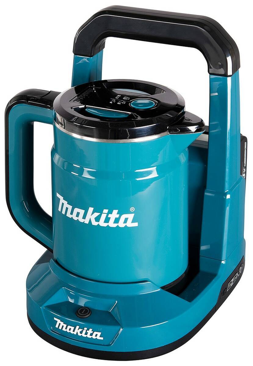 ♦ OUTLET ♦ Makita Akku-Wasserkocher » DKT360Z « inkl. Auslaufschutz - Sologerät