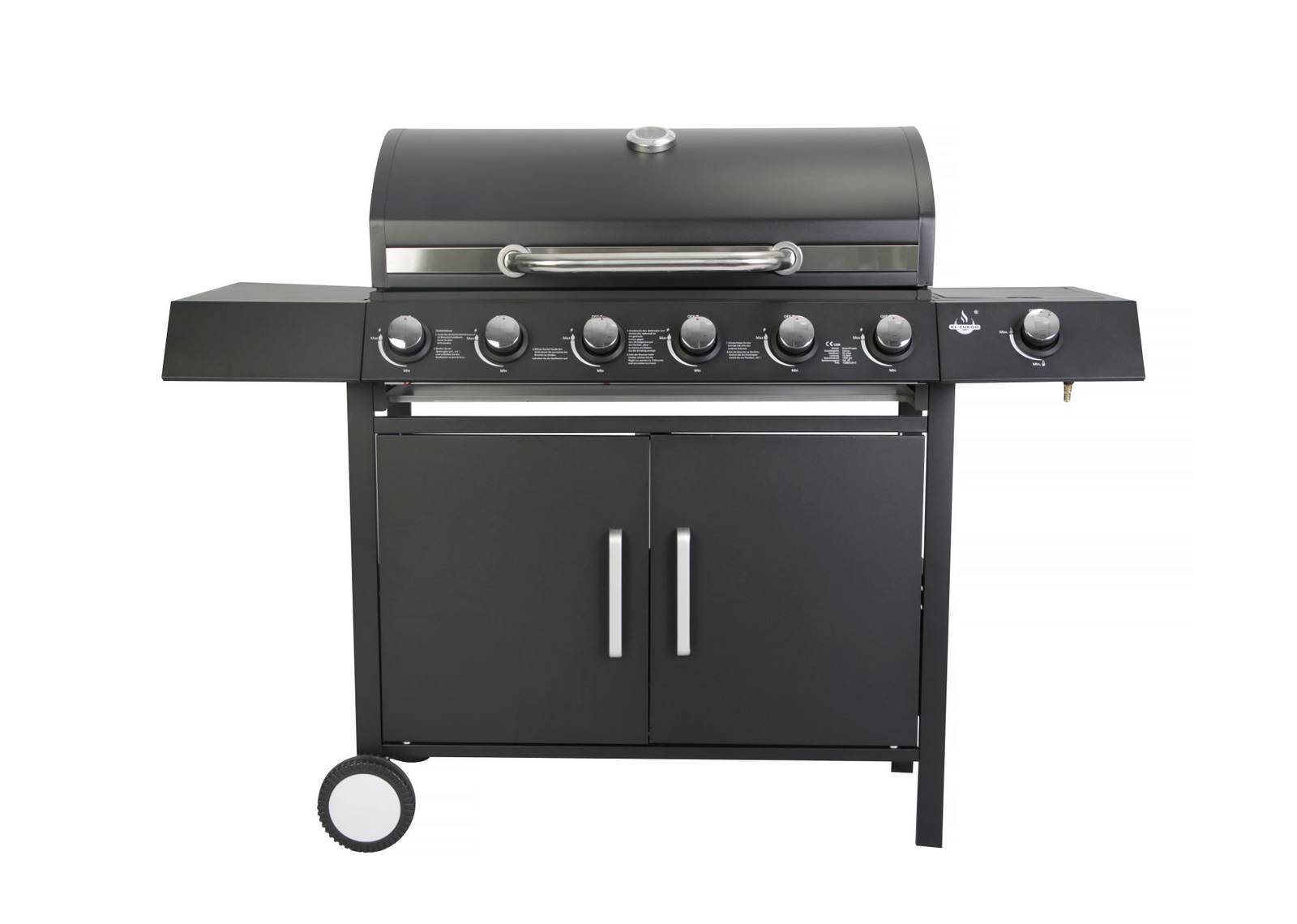 EL FUEGO Gasgrill » SAN ANGELO 6+1 « AY0583 - 6 Brenner & Seitenkocher