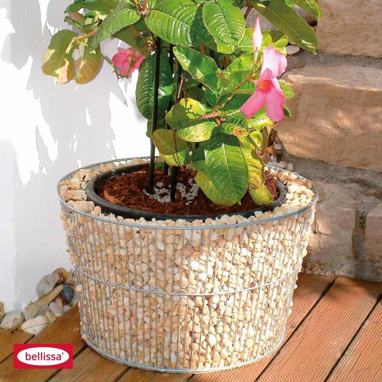 Belissa konischer Blumentopf - Ø 54/44 cm - Höhe: 33 cm - inkl. Innentopf