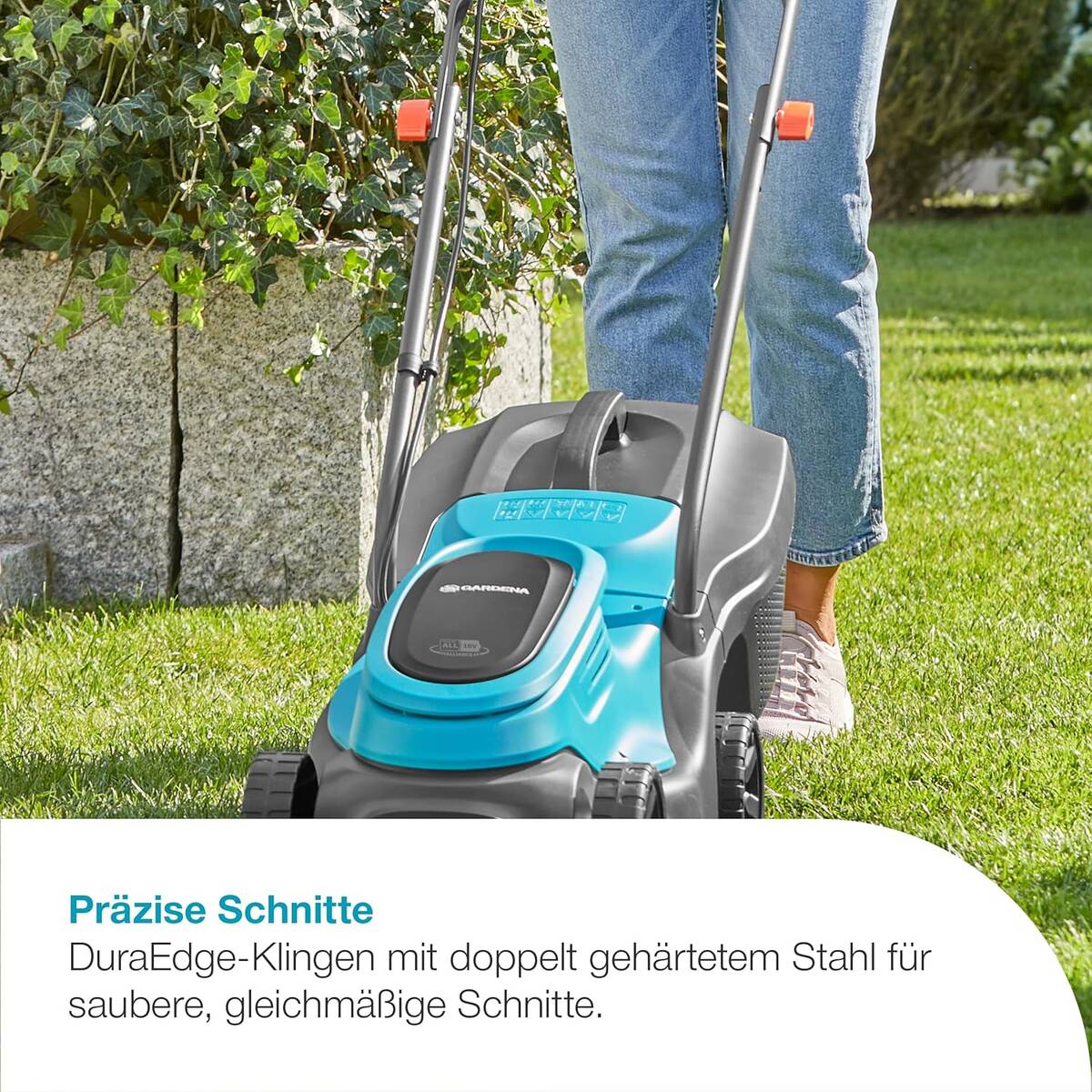 Gardena Akku-Rasenmäher » PowerMax 30/18V P4A « Ready-To-Use Set