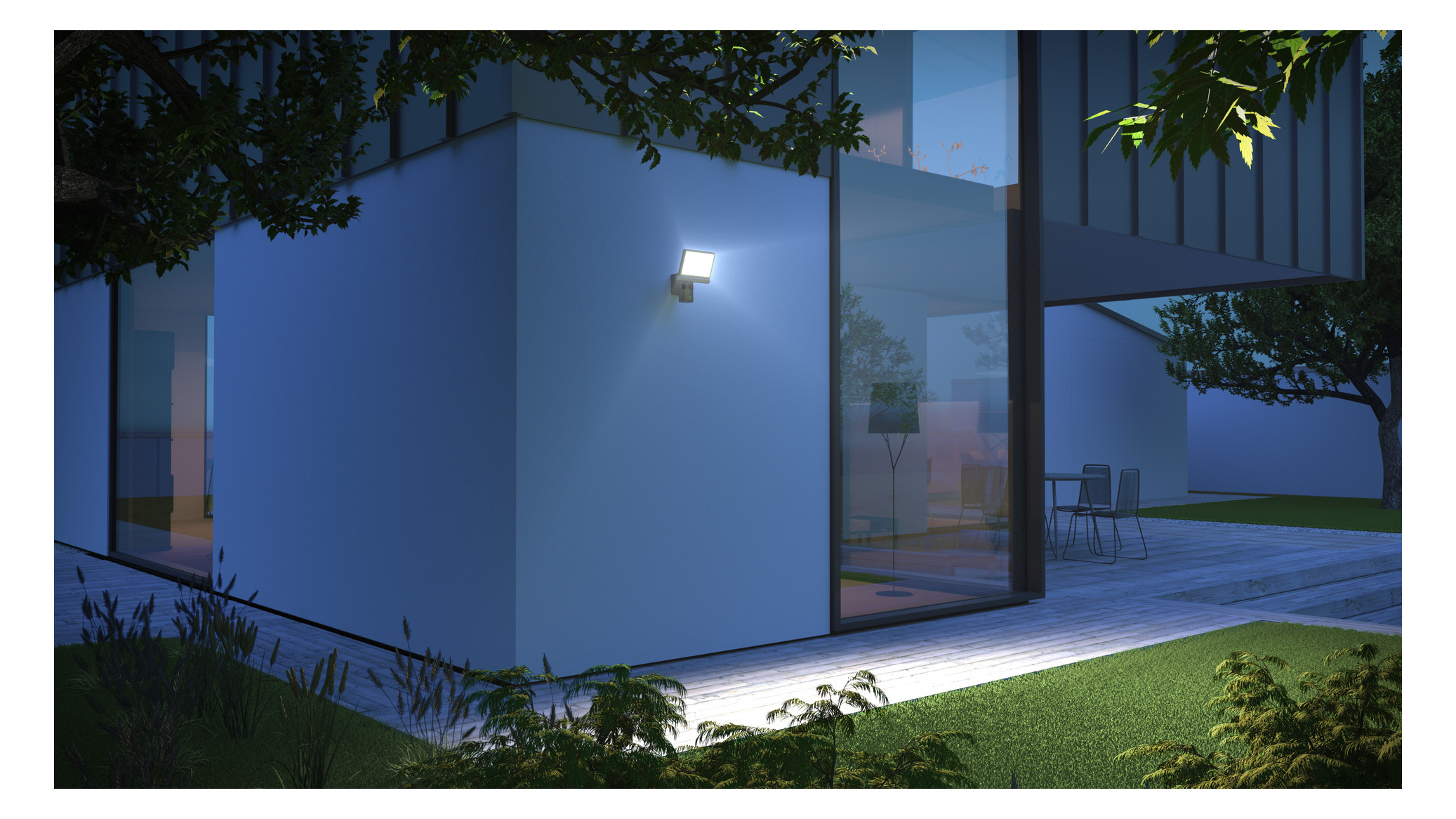 Steinel LED-Außenstrahler » XLED CAM 1 SC « Bewegungssensor, HD-Kamera