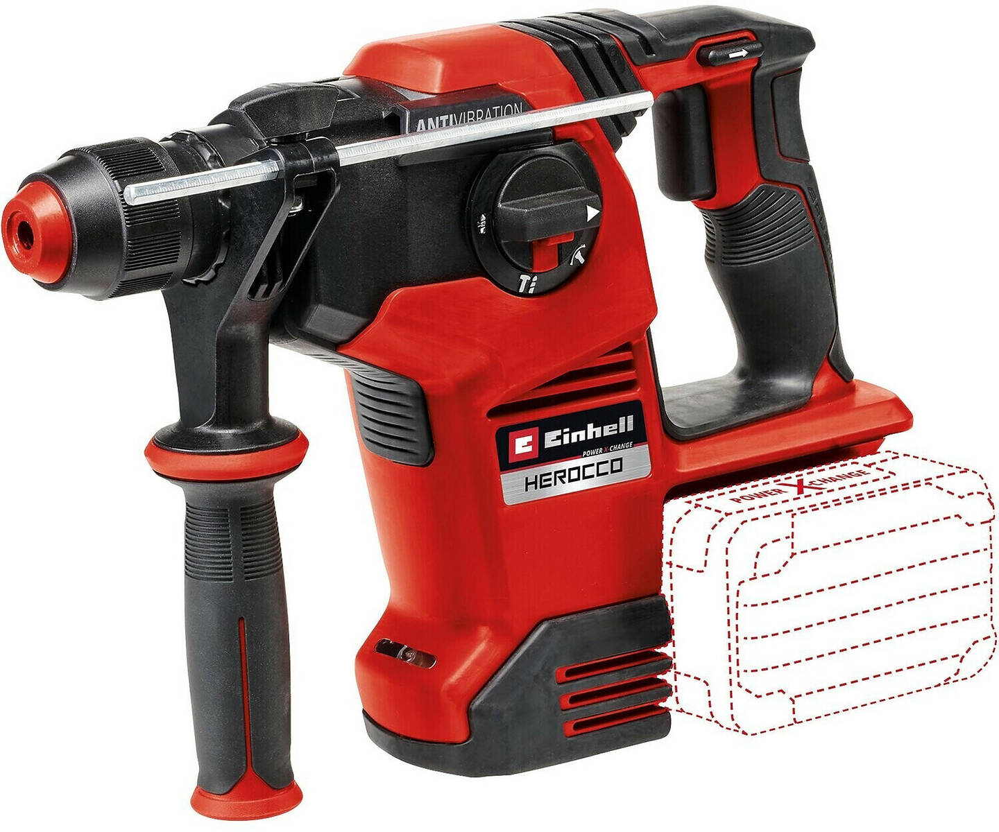 Einhell Akku-Bohrhammer » Herocco 36/28 « 3.2 Joule Schlagkraft 2x18 V Einhell Akku-Bohrhammer » Herocco 36/28 « 3.2 Joule Schlagkraft 2x18 V