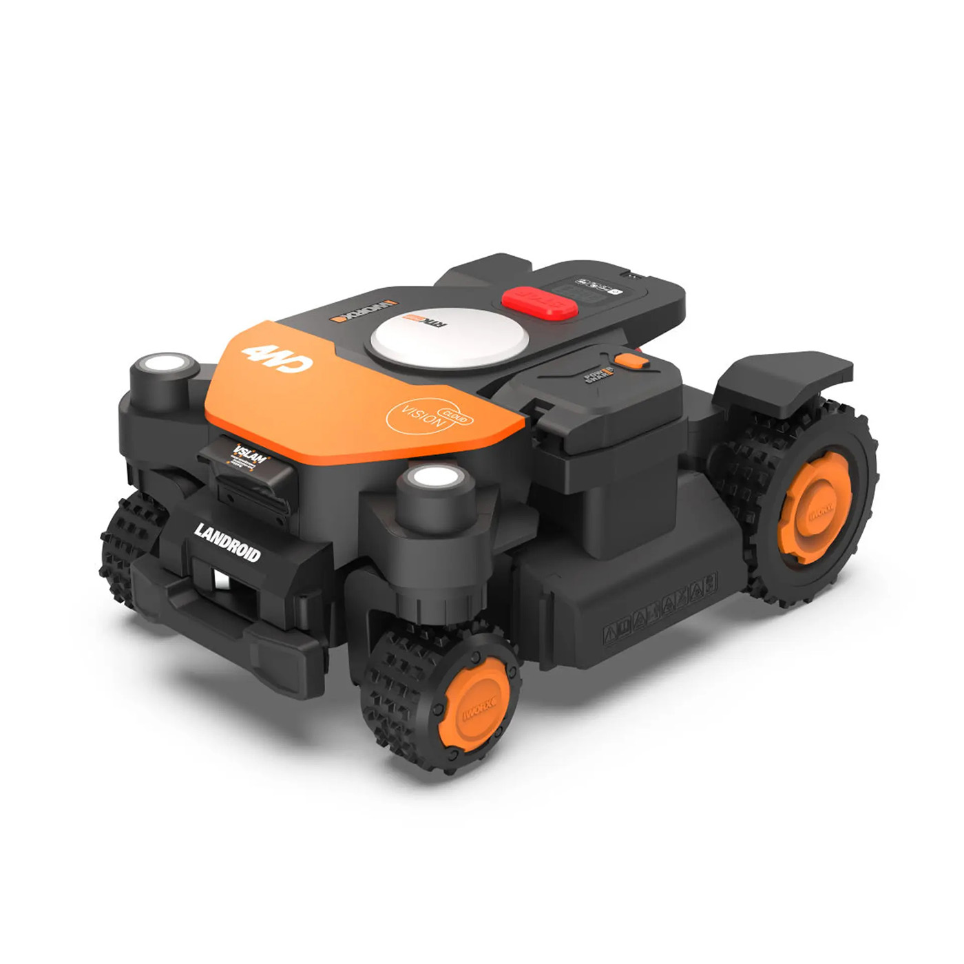 Worx Allrad Mähroboter » Vision RTK AWD M600 « 4WD, KI-Kamerasystem
