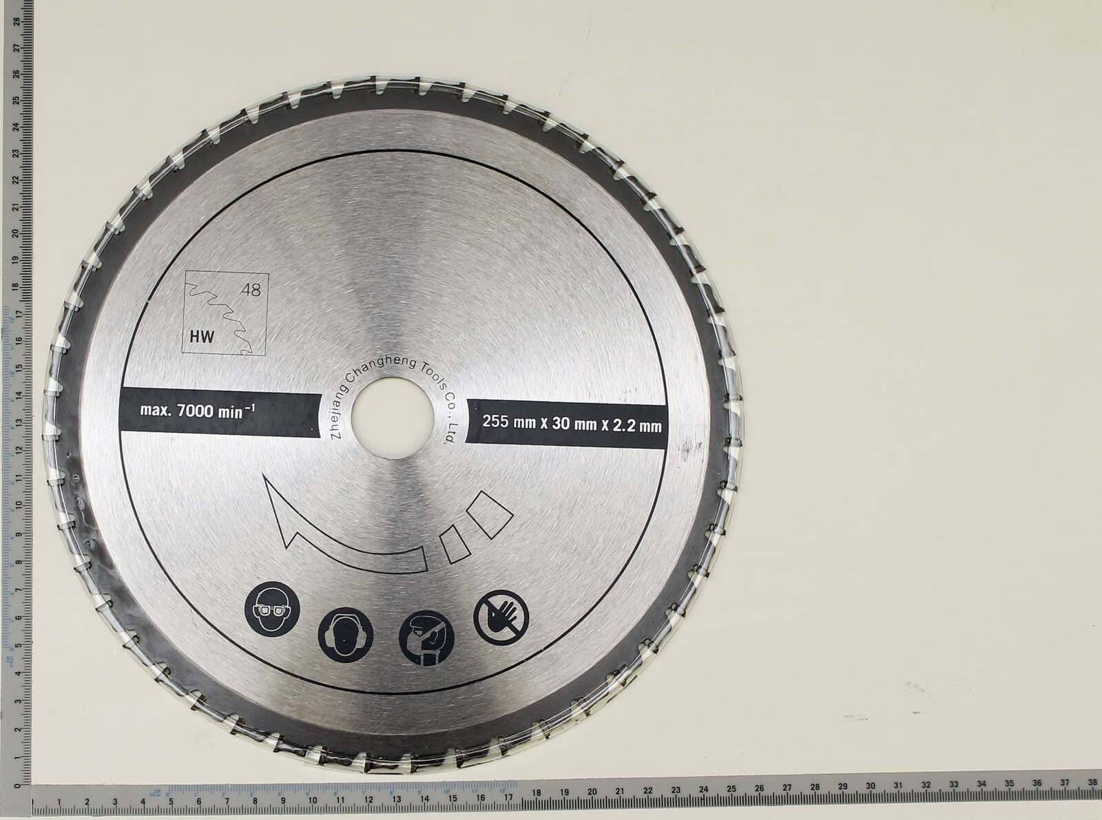 Sheppach Kreisägeblatt »Ø255 x 30 x 2,2«