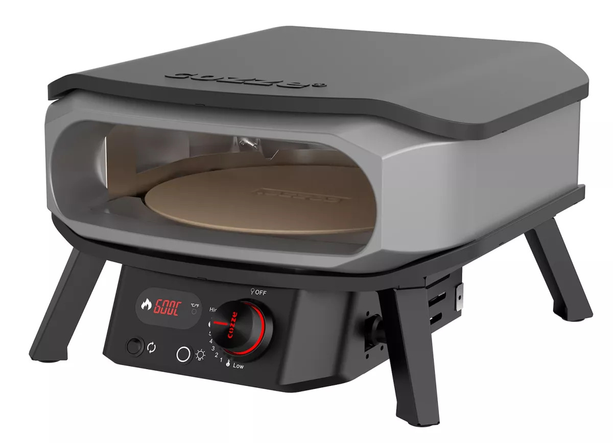 Cozze Gas Pizzaofen » 13" Premium Rotate « inkl. Hitzeschild