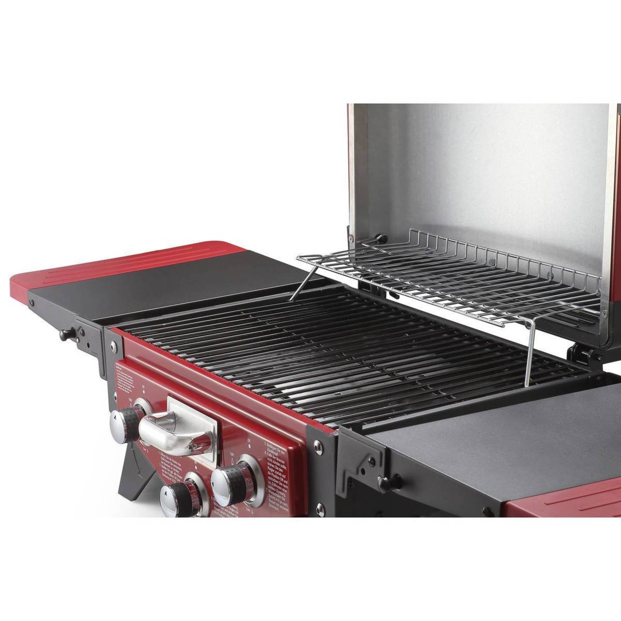 El Fuego® Gasgrill "Medison" rot, 2 Brenner, Tischgrill, BBQ, Grillen