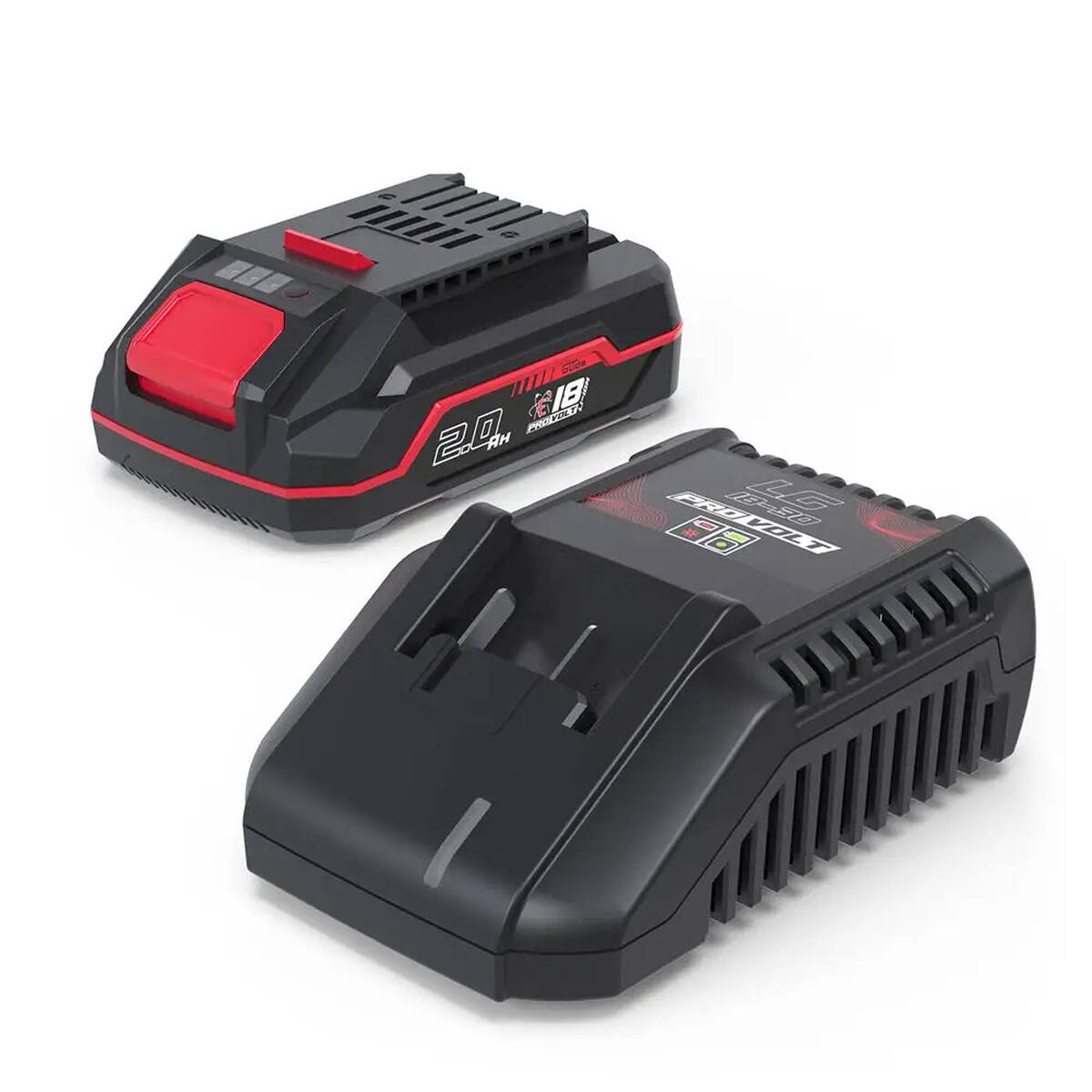 Güde Starter-Kit » LGAP 18-3020 P « Ladegerät & Akku, 18 V, 2,0 Ah