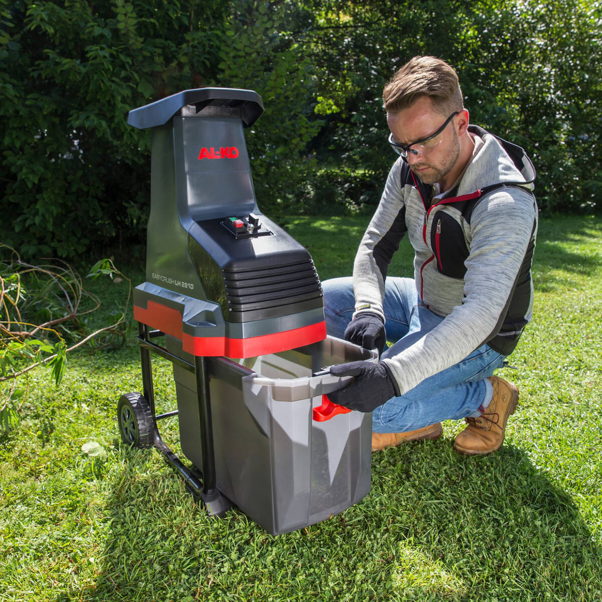 AL-KO Elektro-Walzenhäcksler » Easy Crush LH 2810 « bis 4 cm Aststärke