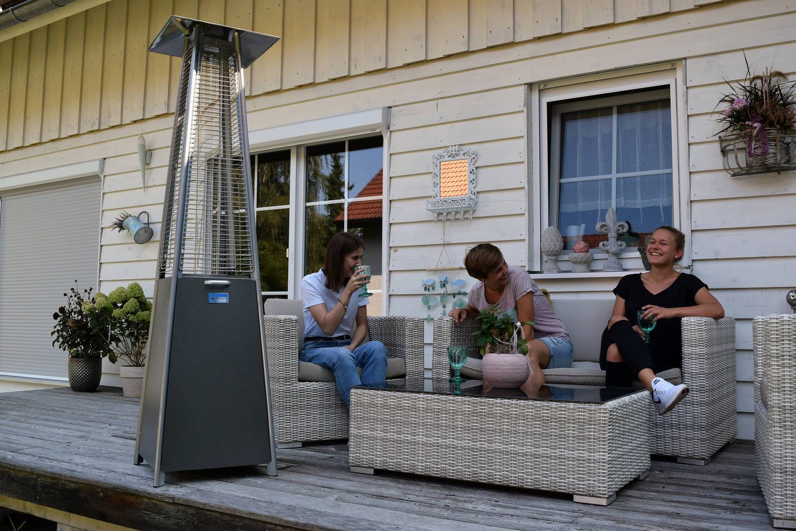 Activa Heizpyramide / Gasheizstrahler » Cheops II « 9.3 kW