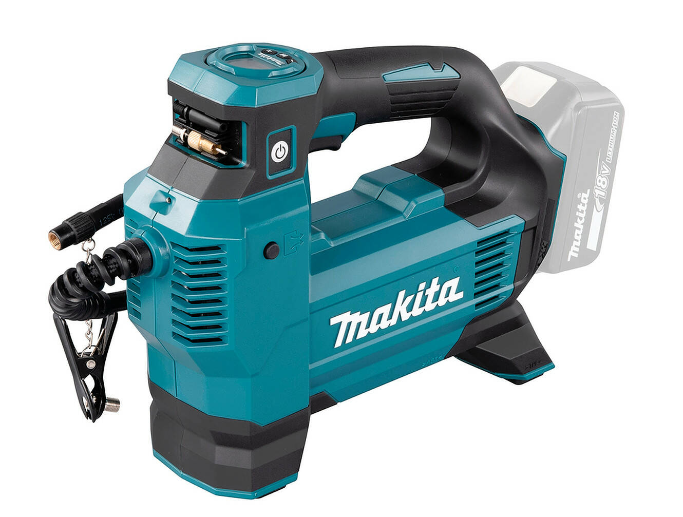 Makita Akku-Kompressor » DMP181Z « 18 Volt inkl. Apdapter