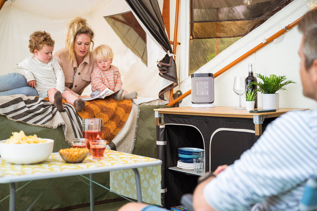 Eurom Keramikheizung » Sub-heat 1500 « 1500 W, Schwenkfunktion, Weiß