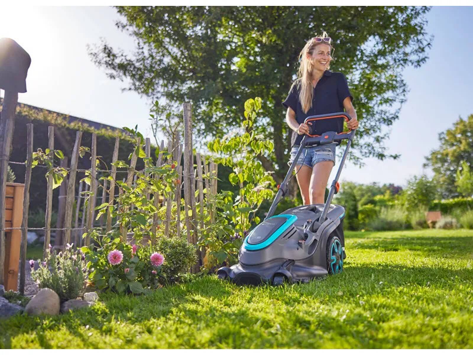 Gardena Akku-Rasenmäher PowerMax Duo » 46/36V P4A « mit Akku
