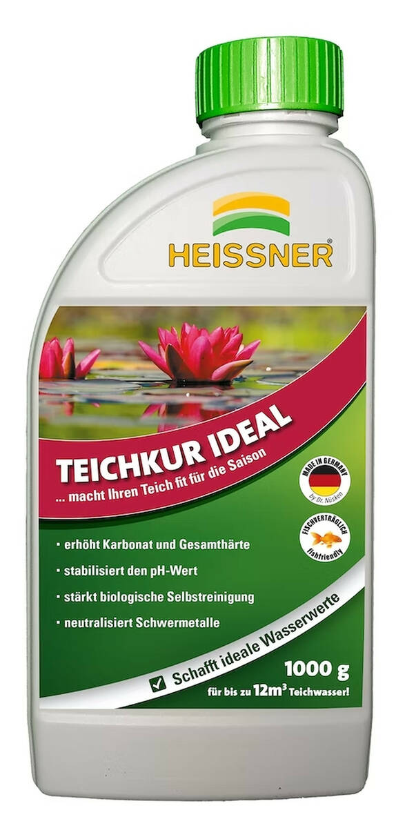 Heissner » Teichkur Ideal « für optimale Teichwasserwerte, 1000 g