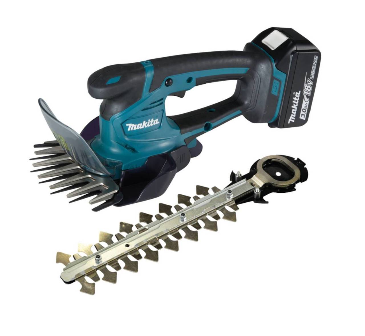 Makita DUM604RFX 18V Akku Gras-und Strauchschere, inkl. Akku + Ladegerät