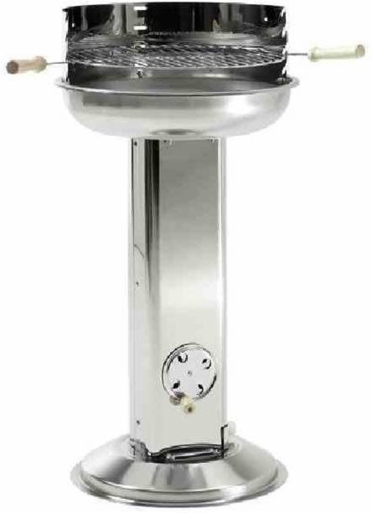 GrillChef Säulengrill » 11242 « Edelstahl/Inox - 43 cm
