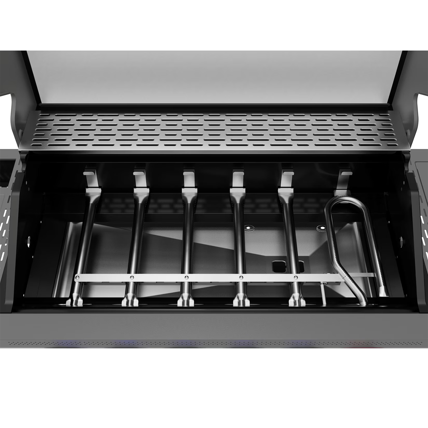 El Fuego Gasgrill » Key West 6+1 « 22 kW, Seitenbrenner, Ablagen, LED
