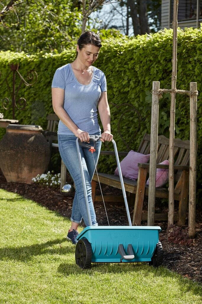 Gardena » Streuwagen L « 12,5 Liter, Streubreite 45 cm, max. 400 m²