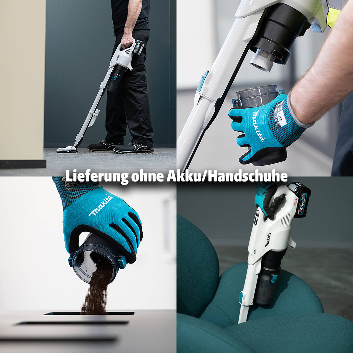 Makita Akku-Staubsauger » CL004GZ « 40 V, XGT, Sologerät