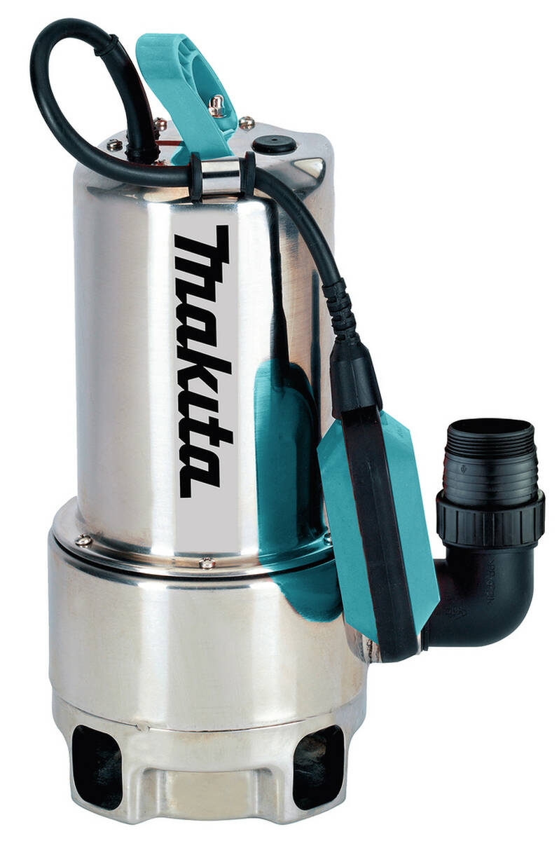 Makita Elektro-Tauchpumpe » PF1110 « 1100 Watt - Edelstahlgehäuse