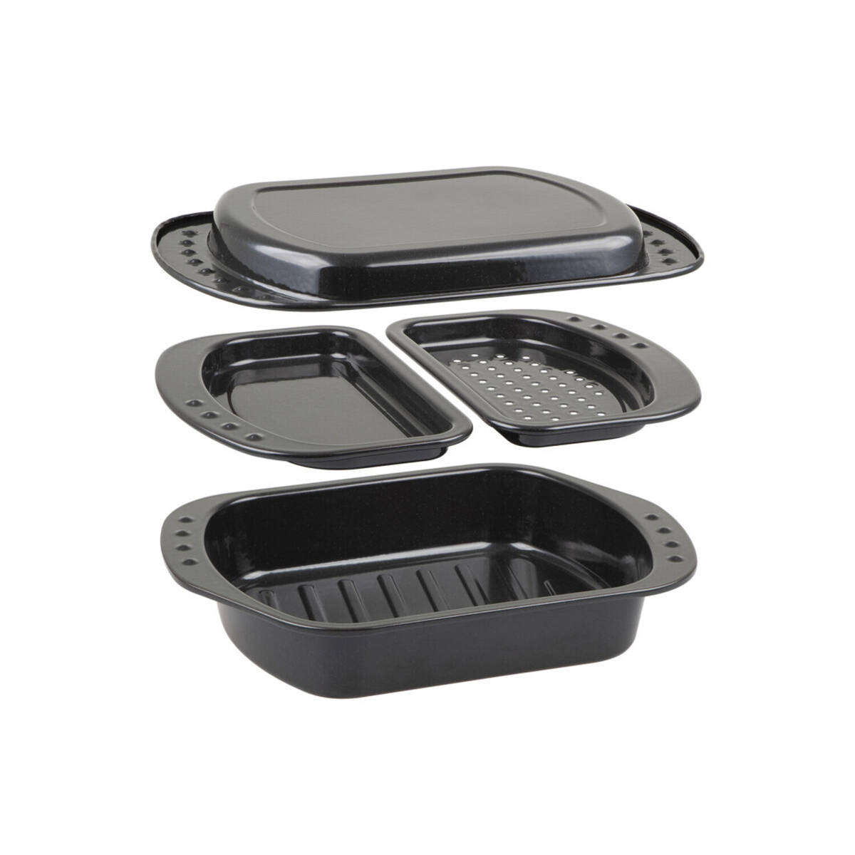 CHG Urban BBQ Set » 3473-68 « 4 teilig, emailliert