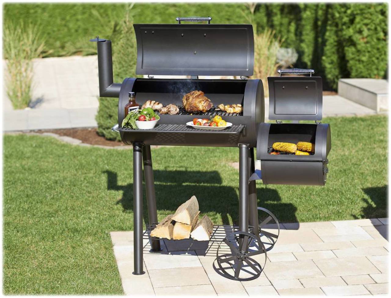 Mr. Gardener Smoker Portland, BBQ-Smoker, aus dem Hause Landmann, Grill Mr. Gardener Smoker Portland, BBQ-Smoker, aus dem Hause Landmann, Grill