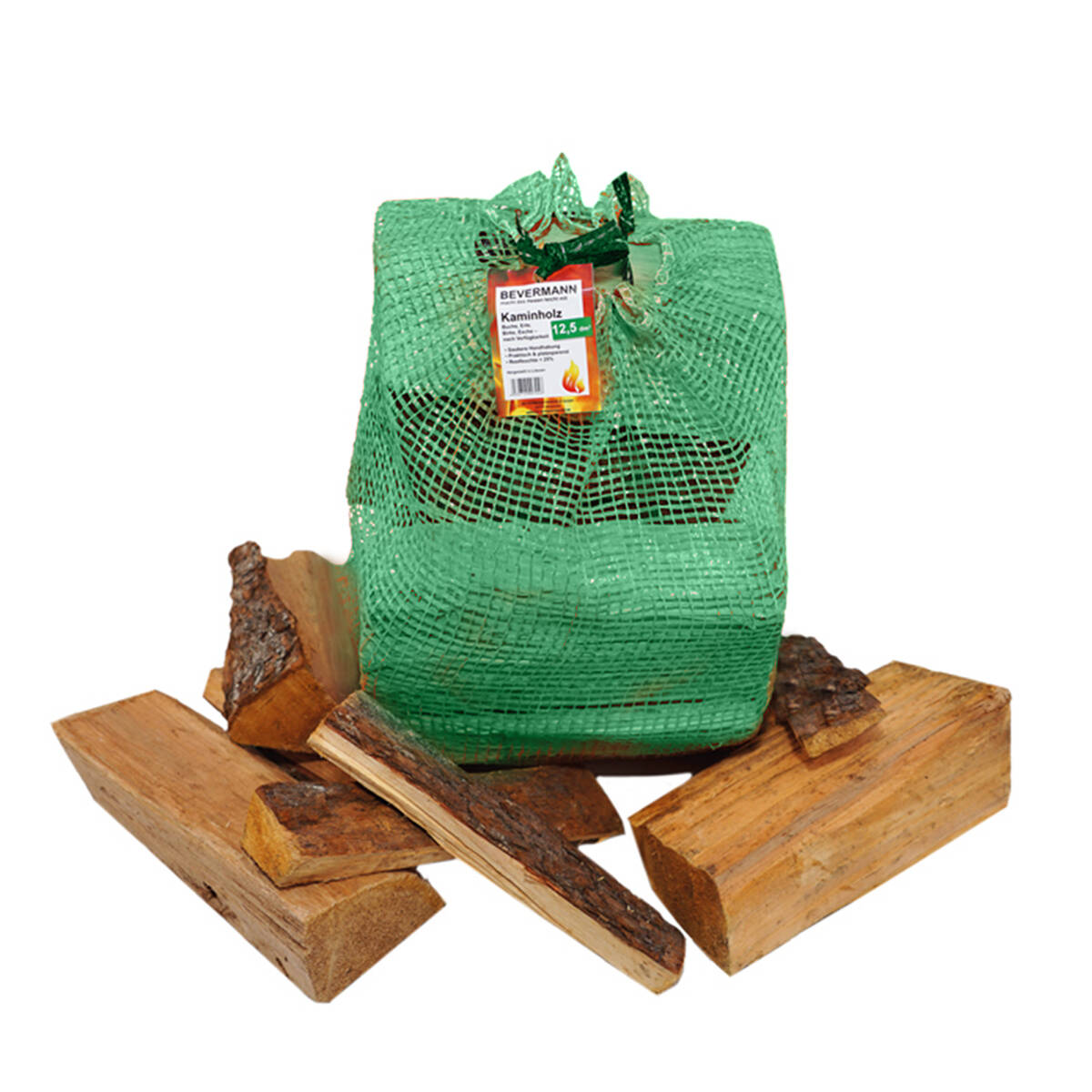Bevermann Kaminholz im Netz » Buche « 12,5 dm³, 28 – 33 cm
