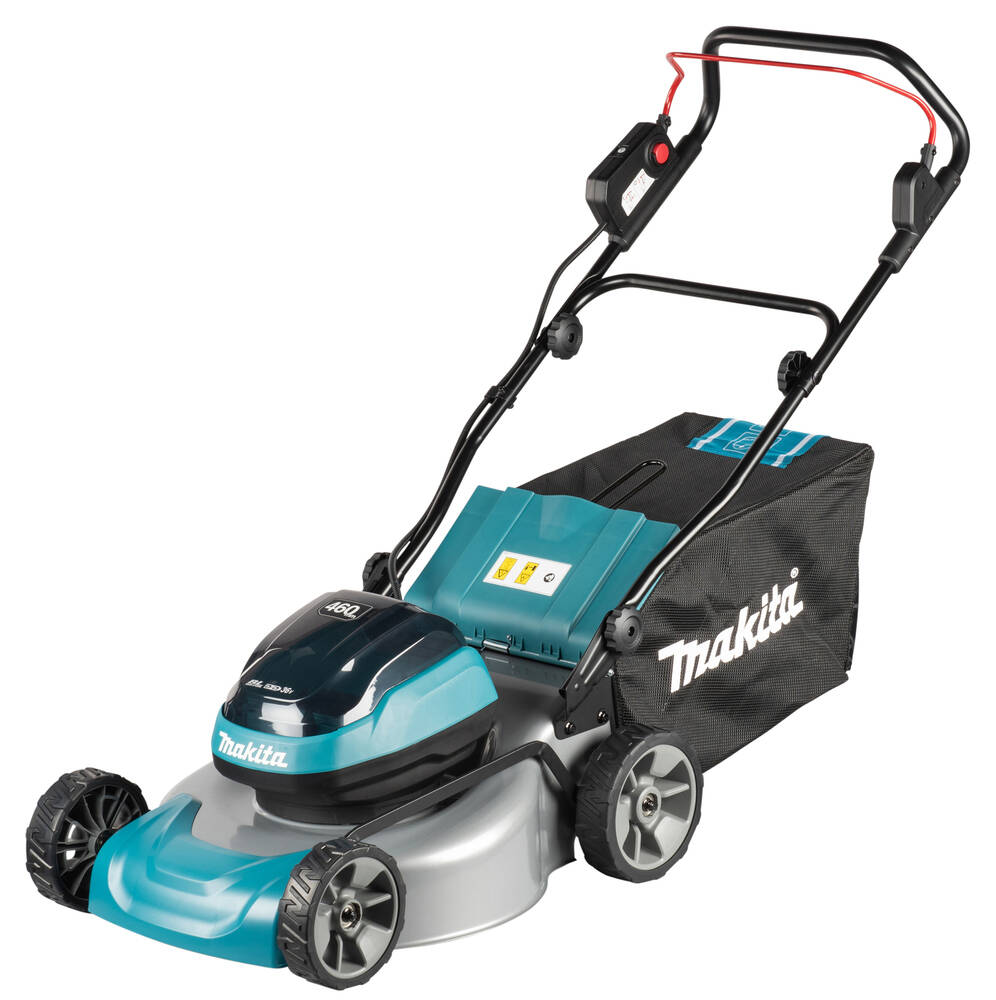 Makita 3-in-1 Akku-Rasenmäher » DLM466Z « Stahldeck, 36 V, Sologerät